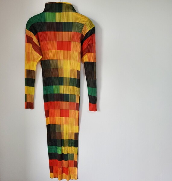 イッセイミヤケ ISSEY MIYAKE ワンピース サイズ3 プリーツプリーズ PLEATS PLEASE JH888