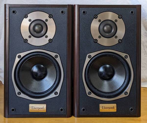 送料出品者負担≪名器ONKYO D-200Ⅱ Liverpool オンキョースピーカー、ウーファークロスエッジ交換、内部清掃済≫