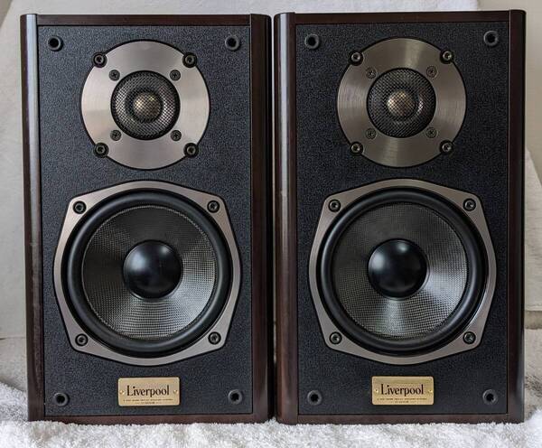 送料無料・美品≪名器ONKYO D-200Ⅱ Liverpool オンキョースピーカー、ウーファーエッジ交換、内部清掃済≫