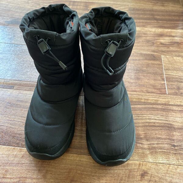 ノースフェイス THE NORTH FACE スノーブーツ ブラック Vibramソール 25㎝
