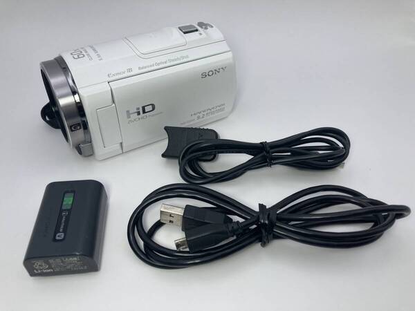 SONY ハンディカム ビデオカメラ HDR-CX535 ホワイト