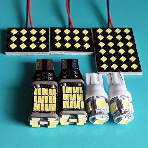 LA650S LA660S タント カスタム 超爆光! ルームランプ 7個セット T10 LED ホワイト ダイハツ /s24/45/5