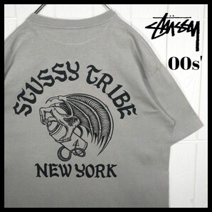 【STUSSY】00s' vintage TRIBE グラフィティロゴ Tシャツ