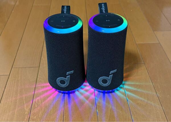 Anker アンカー soundcore glow Bluetoothスピーカー 2台セット