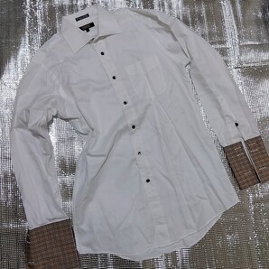 バーバリー ブラックレーベル BURBERRY BLACKLABEL 長袖シャツ ノバチェック ワイシャツ ドレスシャツ M
