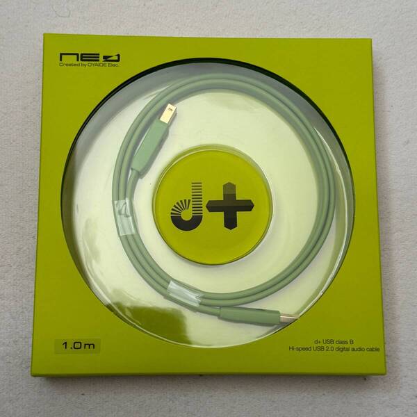 新品 未開封 オヤイデ電気 d+USB class B/1.0 オーディオ用USBケーブル 1m 4582387106125
