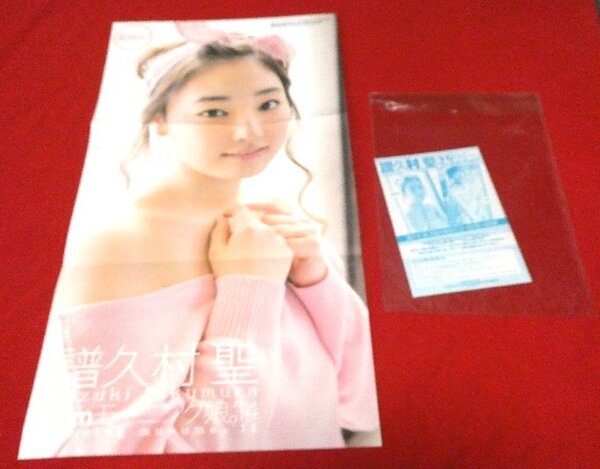 譜久村聖 2014 ヤングガンガン付録 両面お風呂ポスター