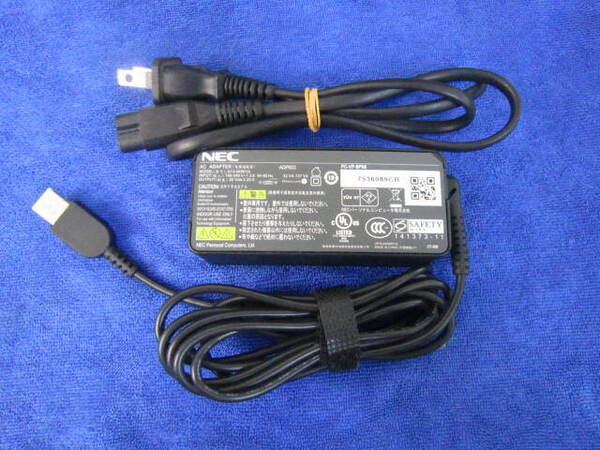 【1個】NEC 純正ACアダプター 20v 2.25A ADP003 動作保証