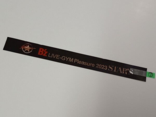★★★送料無料★B'z LIVE-GYM pleasure 2023 銀テープ キーホルダーなし stars ビーズ 7 約25cm