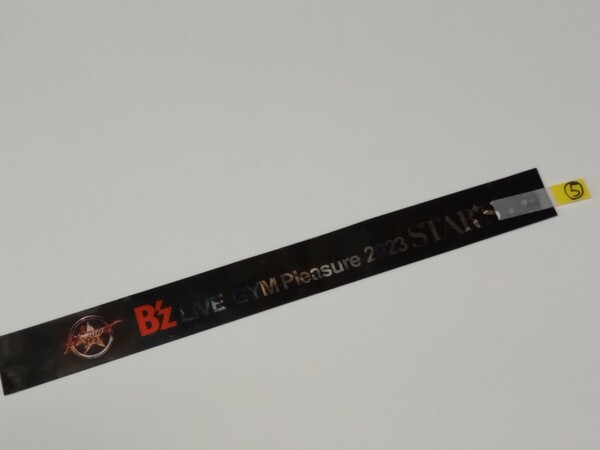 ★★★送料無料★B'z LIVE-GYM pleasure 2023 銀テープ キーホルダーなし stars ビーズ 5 約25cm