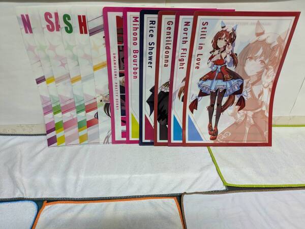 ウマ娘プリティーダービー A4サイズクリアファイル 12種セット ファミリーマート アニメ ゲーム 競馬 ファミマ 送料無料 未使用品