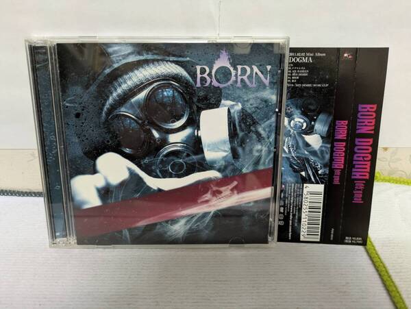 BORN DOGMA 初回限定盤 ヴィジュアル系 ボーン DVD付き ミニアルバム RAZOR K RENNY AMY D&L PS COMPANY インディーズ V系 即決 送料無料