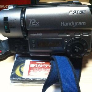 ソニー CCD-TR290PK 8mmビデオカメラ VideoHi8 Video8 ジャンク品