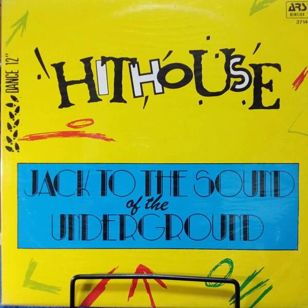 レコード HIT HOUSE JACK TO THE SOUND OF THE UNDERGOUND ARS 3714 ダンス ハウス ディスコ クラブ