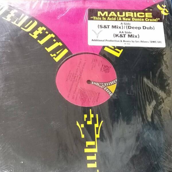 レコード MAURICE This Is Acid (A New Dance Craze) VE-7016 ダンス ディスコ ハウス クラブ