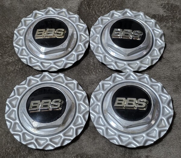 超希少 ロータイプ BBS RS センターキャップ ネジ式 4枚 14インチ 15インチ キャップ