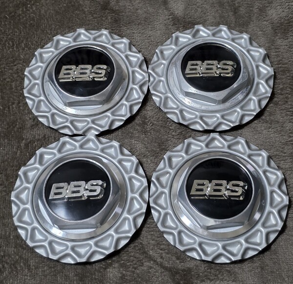 超希少 14インチ 15インチ用 BBS RG ロック式 センターキャップ オーナメント 4枚 アルミ