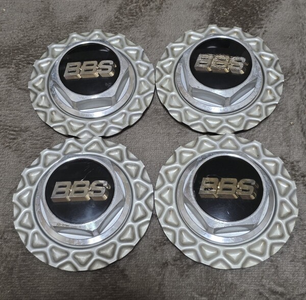 超希少 ハイタイプ BBS RS センターキャップ ネジ式 4枚 14インチ 15インチ キャップ