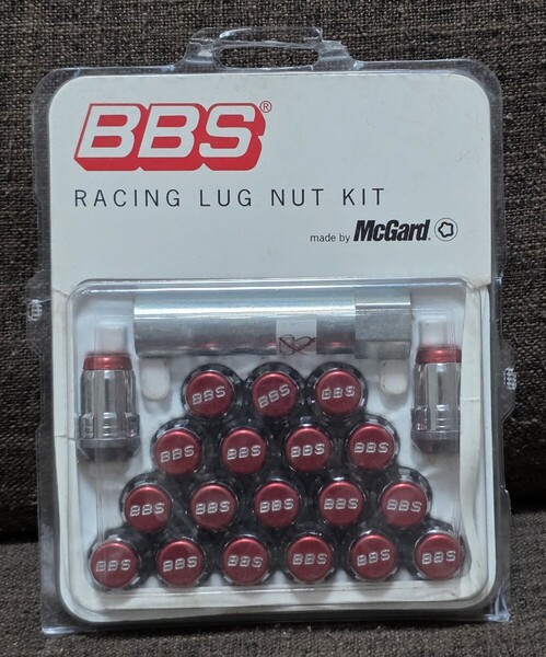 超希少 美品 BBS レーシングラグナット McGard マックガード インストレーションキット スプラインドライブ M12×P1.25 20個