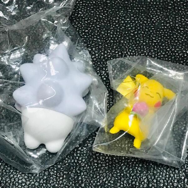 ポケモンセンター 限定 フニット マスコット ガチャ カプセル フィギュア pokemon ポケモン PUTITTO ユキハミ ピカチュウ