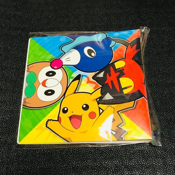 シールホルダー ファイル モクロー ニャビー アシマリ ピカチュウ ソルガレオ ルナアーラ 第一パン ポケモンパン デコキャラシール