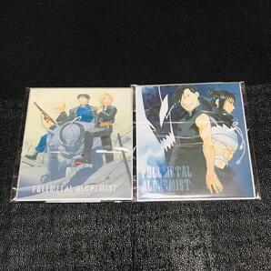 鋼の錬金術師 荒川弘 ハガレン展 RETURNS 20周年 描き下ろし トレーディングミニ 色紙 エドワード・エルリック ロイ・マスタング