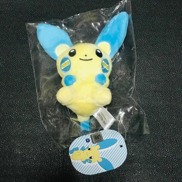 マイナン ポケモンセンター 限定 韓国 ぬいぐるみ マスコット キーホルダー ストラップ キーリング タグ付き pokemon fit