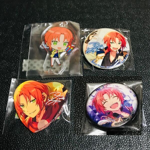 月永レオ あんさんぶるスターズ 3周年 感謝祭 プライズ バラエティ 缶バッジ キャラバッジ アニカフェ アクリルスタンド キーホルダー