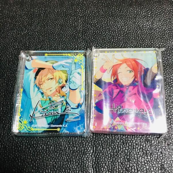 羽風薫 葵ひなた 中国 海外 限定 あんさんぶるスターズ コロッタCoLotta アニカフェ アクリルキーホルダー プレート アクリルスタンド