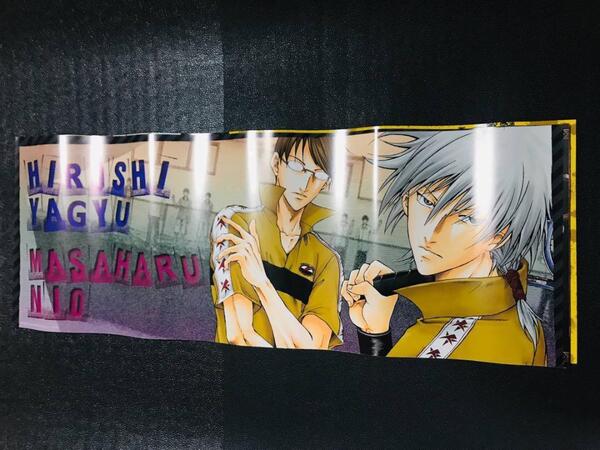仁王雅治 柳生比呂士 立海 テニスの王子様 許斐剛 完全版 非売品 ノベルティ 特典 スティックポスター コレクション ポスター タペストリー