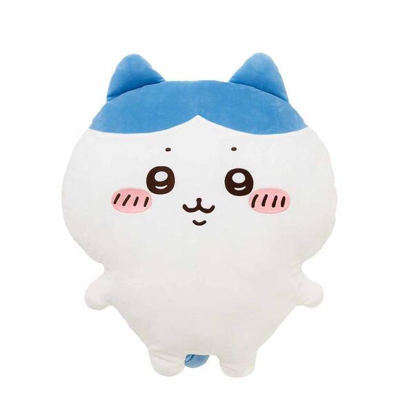 ハチワレ ちいかわ もちっとふわっとコレクション A賞 BIGもちふわ抱っこクッション ぬいぐるみ マスコット クッション 非売品 くじ
