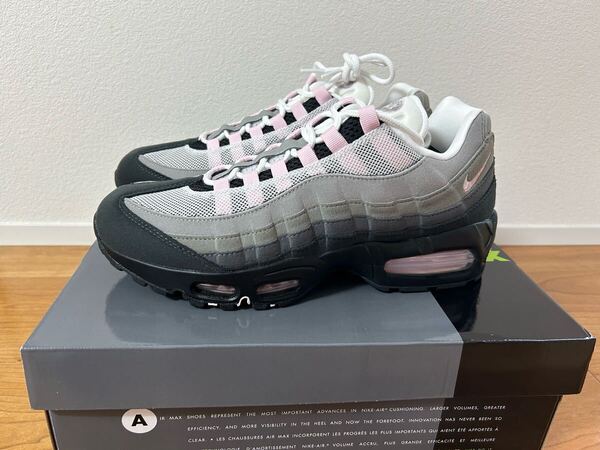 【送料無料・W27.5㎝】NIKE WMNS AIR MAX 95 OG PINK FOAM / ナイキ エア マックス 95 ピンク フォーム / メンズ27㎝相当 / 2025版