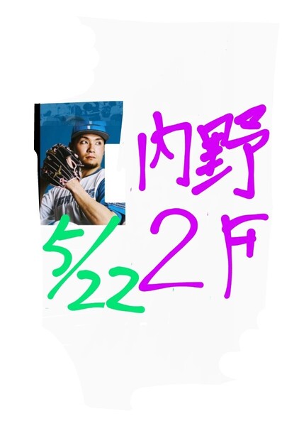 5/22 日本ハム ファイターズ 対 ソフトバンク ホークス エスコン