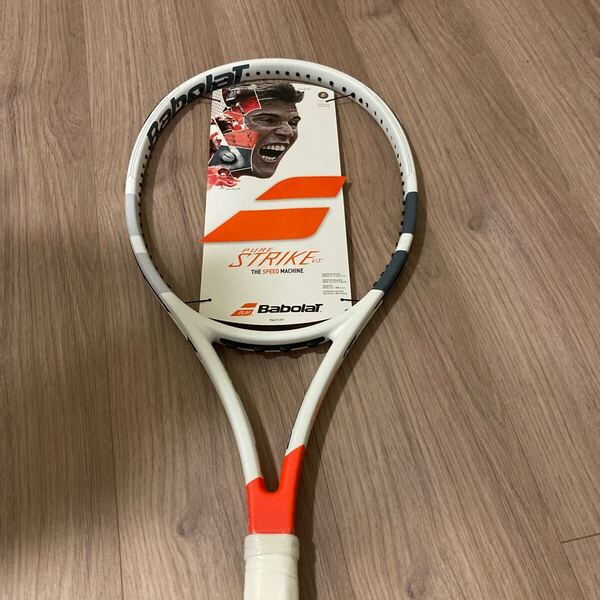 未使用品 Babolat pure strike vs 16×20バボラ ピュアストライクvs グリップ2