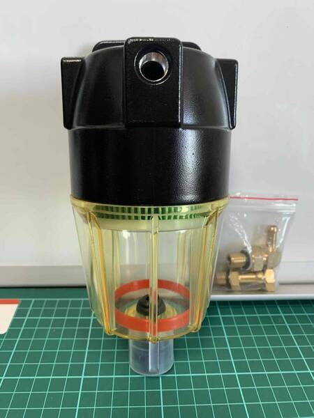(社外品)ヤマハ船外機 大型燃料フィルター(油水分離器)ホース内径8mm用