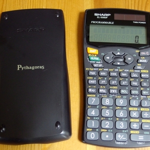 送料無料 SHARP EL-5060F-X シャープ 関数電卓 Pythagoras