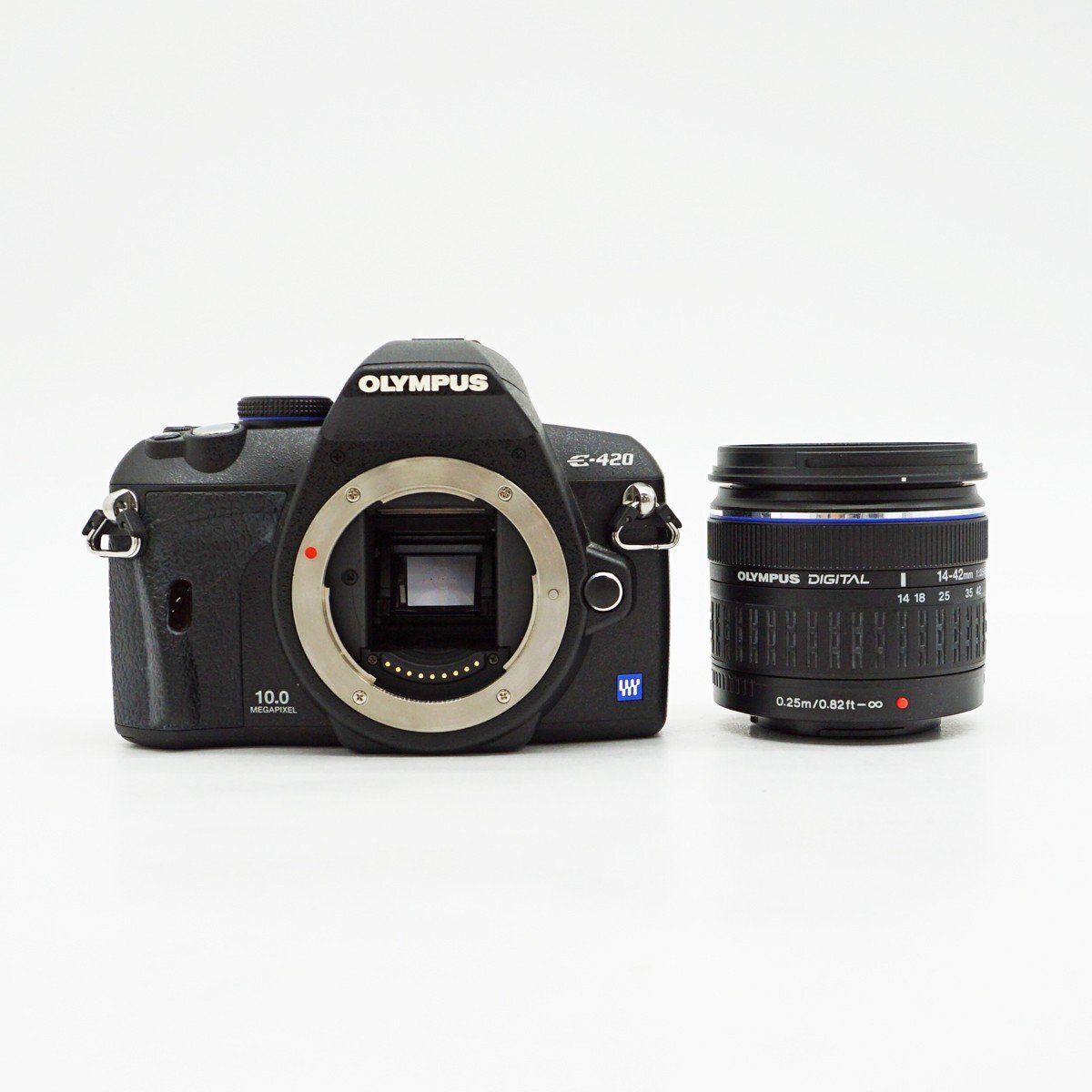 【動作確認済】OLYMPUS E-420 Wズームレンズセット Yahoo!オークション -「e-420 (レンズキット レンズセット)」の