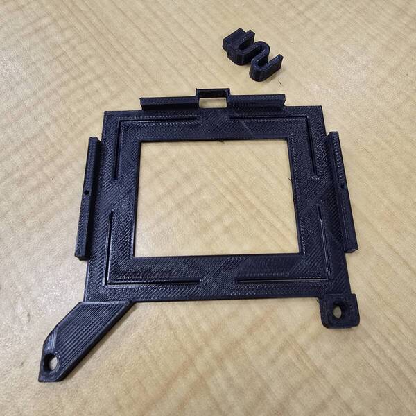 Turbo Express / PC Engine GT 3.5インチLCD 固定用ブラケット Bracket Install Kit 自作