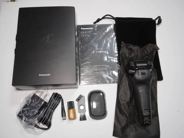 美品 Panasonic ラムダッシュPRO ES-LS5B 6枚刃 2022年製 RAMDASH 付属品完備 電動シェーバー 髭剃り