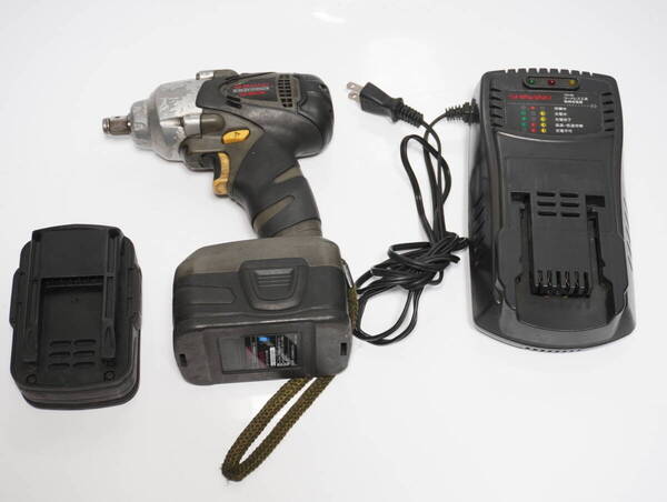 ジャンク SHINANO コードレス 電動インパクトレンチ 12.7mm SI-160W