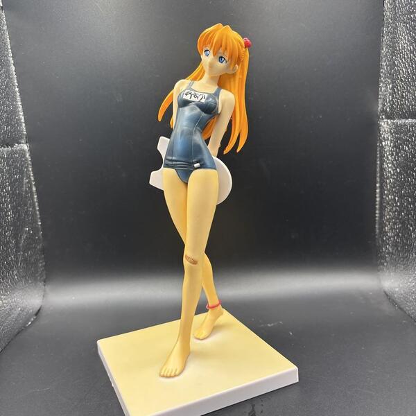 当時モノ エヴァンゲリオン アスカ フィギュア 20cm 水着