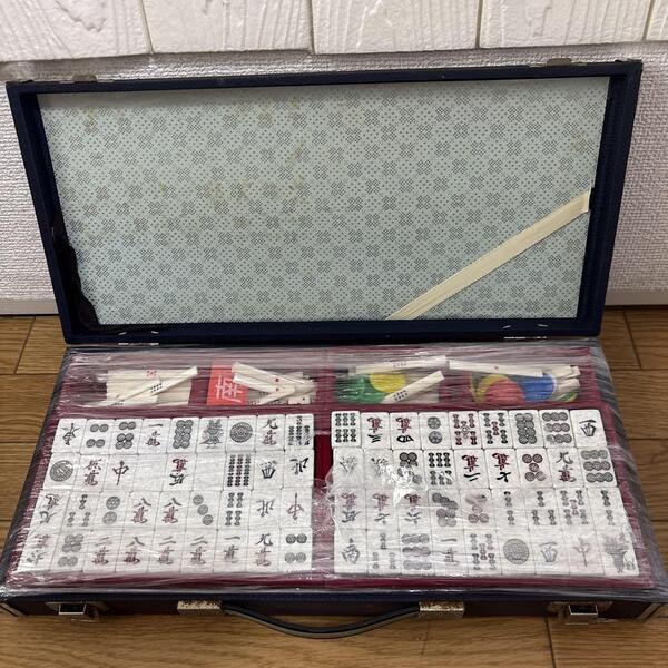 高級麻雀セット 伝統的デザイン レトロゲーム