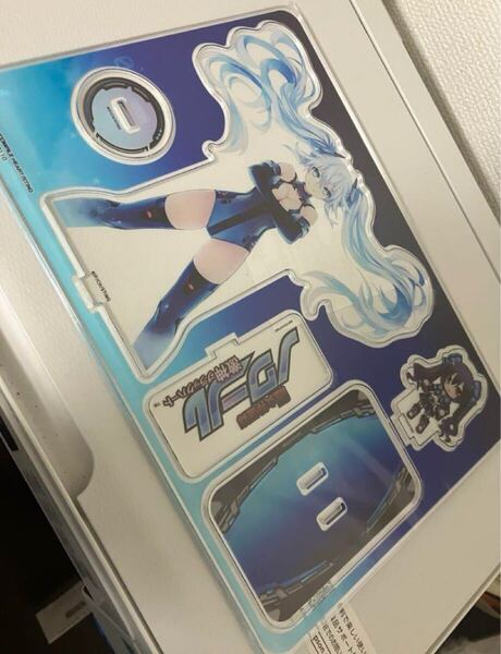 限定版特典 激神アクリルフィギュア 超女神信仰 ノワール 激神ブラックハート