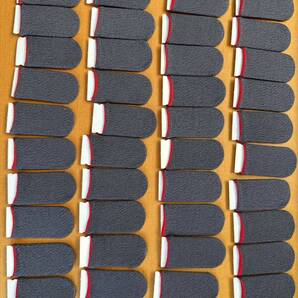 40個 カーボンファイバーグレー スマホゲーム用 指サック ゲーミング荒野行動