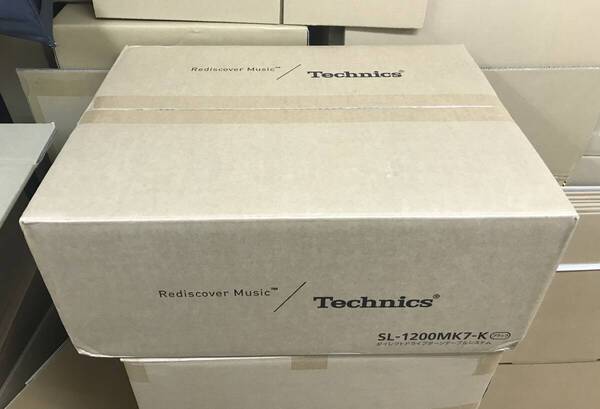 Technics SL-1200MK7-K ダイレクトドライブターンテーブル 未開封品