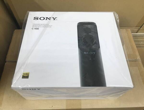SONY コンデンサーマイクロホン C-100 未開封品!