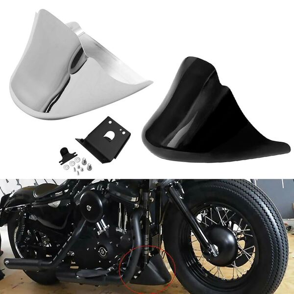 爆売 スポーツスターフロントスポイラーカバー1p 全3色 ハーレー スポーツスター XL Iron 883 1200 フロント スポイラー マッドガード