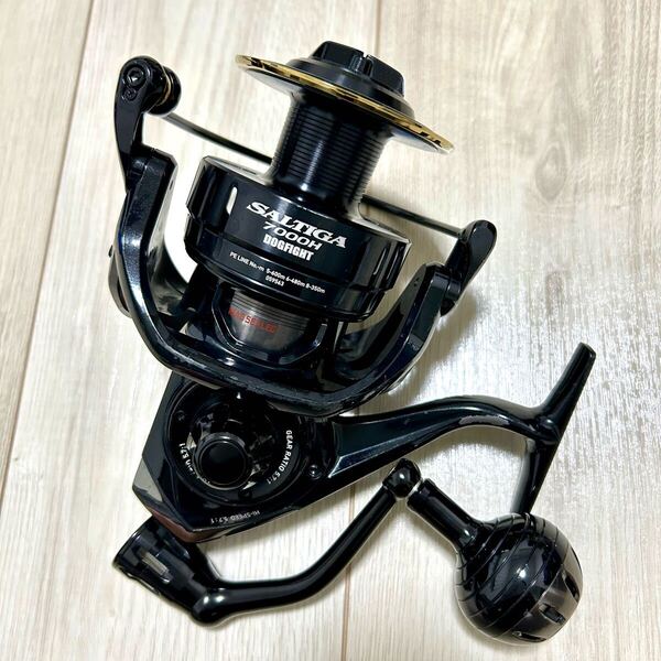 【送料無料】15ソルティガ ドッグファイト 7000H (出品番号501 ダイワ GT クロマグロ リール DAIWA