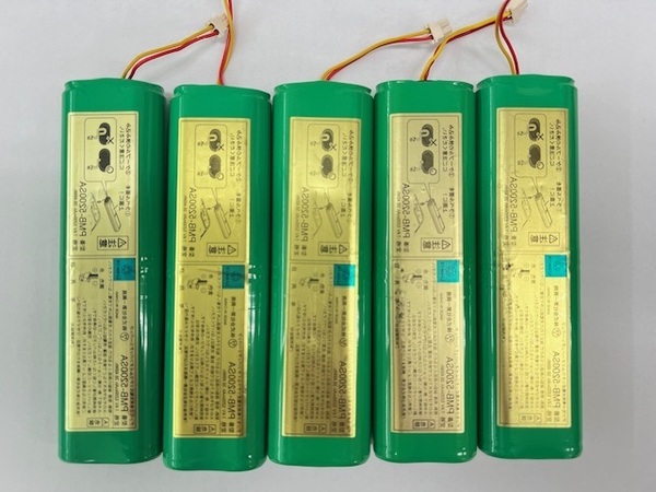 充電確認OK☆第一興商 PMB-5200SA デンモクバッテリー ☆5本SET☆バッテリーステータス75%〜99%