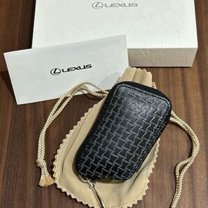 レクサスコレクション 純正スマートキーケース スピンドルパターンⅡ ブラック Lタイプ LEXUS